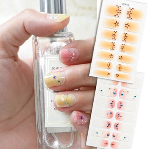 14 Tipps Vollnagelweiterer Aufkleber Nagelaufkleber 3D Diy Nail Blatt / - Picture 1 of 23