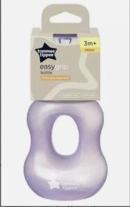 Tommee Tippee Essentials Easy Grip Bottle - Purple - Picture 1 of 1