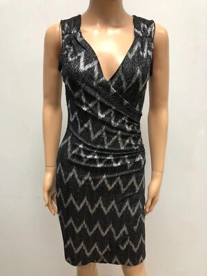 Robe De Noche Mujer Blend She 95%Poliéster Talla XS Color Negro Nuevo - Imagen 1 de 4