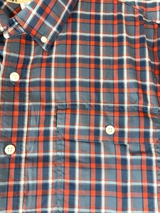 Duluth Trading Untucked Casual Button Down Shirt 2XL Relaxed Red Blue Plaid - Picture 1 of 7