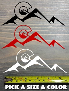 Colorado Sticker Decal 5.5" 14er 14ers Mt Elbert Copper Mountain Vail Keystone - Picture 1 of 22
