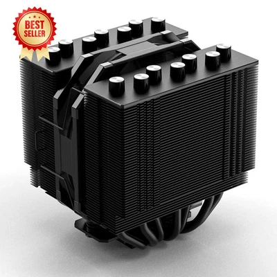 ID-Cooling SE-207-XT Slim Twin Tower CPU Cooler w/ 120mm PWM Fan - Image 1 of 4