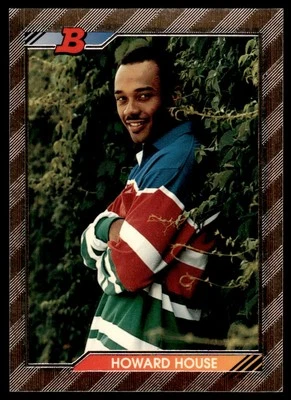 1992 Bowman Foil Howard House Rookie Milwaukee Brewers #581 - Image 1 of 2