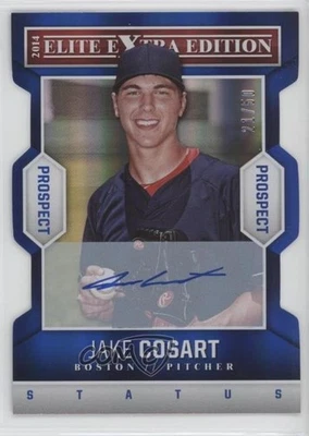 2014 Elite Extra Edition Status Blue Die-Cut Signatures /50 Jake Cosart #62 Auto - Image 1 of 2