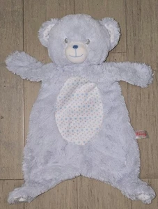 Linzy Oso de Peluche Azul Plano Lovey Manta de Seguridad Peluche Juguete para Bebé - Imagen 1 de 7