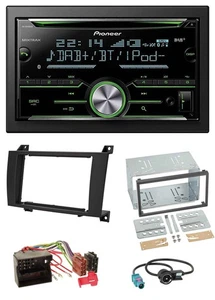 Pioneer Bluetooth MP3 DAB 2DIN USB CD Autoradio für Mercedes SLK R171 2004-2011 - Bild 1 von 8