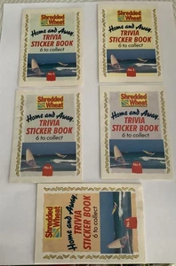 NESTLE LTD GESCHREDDERTER WEIZEN ZU HAUSE & WEG QUIZ STICKERBUCH #2 UNGEÖFFNET - Bild 1 von 5