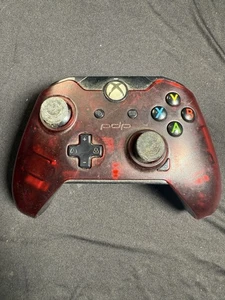 Xbox One PDP Wired USB Gaming Controller Model 048-082 Crimson Red Tested Workin - Picture 1 of 8