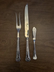 Reed And Barton Stainless Steel Serving Utensils Set Of 3 - Picture 1 of 7