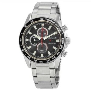 Reloj Citizen Hombre Eco-Drive Cronógrafo Esfera Negra - CA0780-87E NUEVO - Imagen 1 de 7