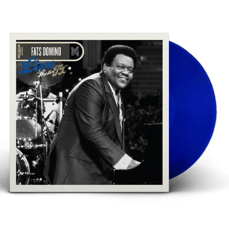 Fats Domino Live From Austin, Tx (Blueberry Hill Color Vinyl) LP Vinyl NEW - Image 1 of 1
