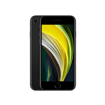 iPhone SE 2020 64GB Black Unlocked IOS 18 Apple Smartphone - Very Good Condition - Image 1 of 4