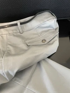 Dockers Capris Size 12 With Belt N/wo/tags 1 Black 1 Gray - Picture 1 of 7