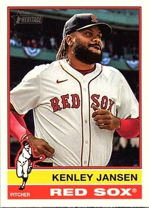 2025 Topps Heritage #325 Kenley Jansen Boston Red Sox - Picture 1 of 2