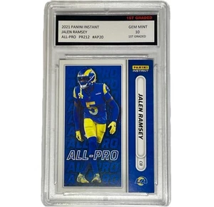 Jalen Ramsey /212 Los Angeles Rams 2021 PANINI ALL-PRO 💎 CB #5 1st Graded! - Bild 1 von 2