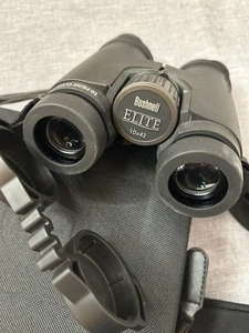 Bushnell Elite 10x42 Binoculars with Hard Case and Straps - Picture 1 of 2