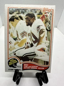 1982 Topps - Record Breaker Stump Mitchell #4 (RC) B1-1 - Bild 1 von 2