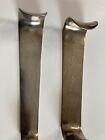 Lot Of 2 Sklar Roux Tongue Blade Retractor ENT Surgical Instrument OR-1-61