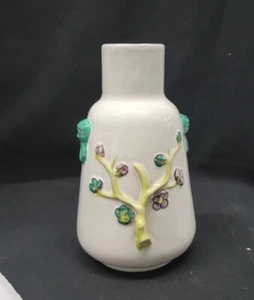 Japanese cherry blossom vase figural branch 6 inch vintage mid century #6008 - Picture 1 of 24