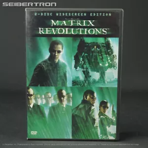 Matrix Revolutions (DVD, 2004, 2-Disc-Set) Keanu Reeves + Fischbrennen + Weben + Moos - Bild 1 von 7