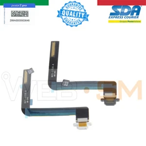 CAVO FLAT CONNETTORE RICARICA CARICA DOCK IPAD AIR 5 6 A1893 A1954 A1822 A1823 - Photo 1/1