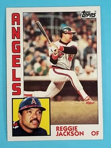 1984 Topps Reggie Jackson California Angels #100 ⚾ - Picture 1 of 2