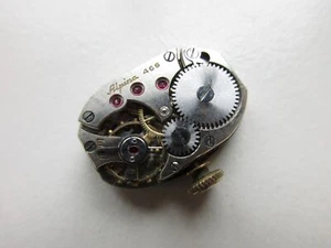 Alpina cal. 466 Swiss manual wind watch movement - running - Picture 1 of 4