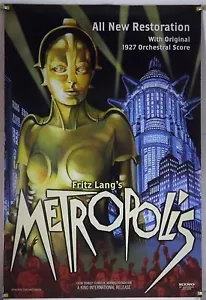 METROPOLIS DS GEROLLTES ORIGINAL EINBLATT FILMPOSTER FRITZ LANG RR02 (1927) - Bild 1 von 1