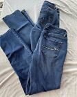 Maurice?S Mid/High Rise Jeans Size 6 Regular Straight Leg Lot Of 2. 23-460