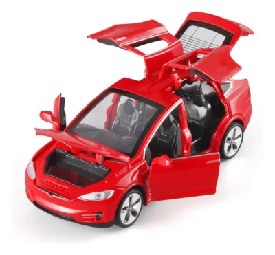 1:32  Tesla modelX model alloy car model car toy model - Image 1 of 4