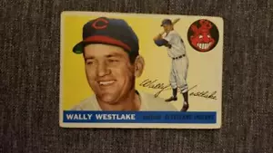 WALLY WESTLAKE 1955 Topps #102 FREE SHIPPING - Picture 1 of 2