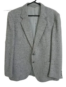 Spicer Mens Jacket Suit Blazer Coat Overcoat Wool 105 S (42) Grey, Free Postage - Picture 1 of 7