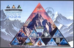 IR45 - Pakistan 2024 Int. Mountains Day Nanga Parbat K2 Gasherbrum-1 & Broad Peak - Bild 1 von 1