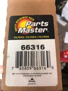 NOS Air Filter Parts Master #66316 Made in the USA - Picture 1 of 2