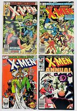 Uncanny X-Men Annual Comic Lot 4 5 6 7 1980-1983 Doctor Strange Dracula
