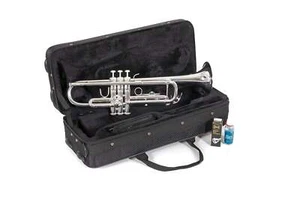 Bach Bb-Trompete TR650S | versilbertes Markeninstrument mit viel Zubehör & Garan - Bild 1 von 10