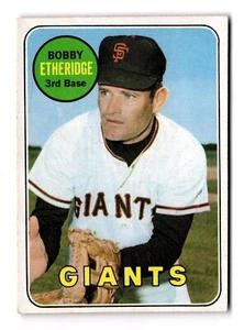 1969 Topps #604 Bobby Etheridge - Picture 1 of 2