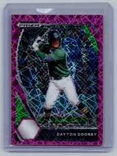 2021 Panini Prizm Draft Picks #PDP169 Dayton Dooney Pink Velocity Prizm