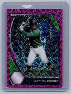 2021 Panini Prizm Draft Picks #PDP169 Dayton Dooney Pink Velocity Prizm