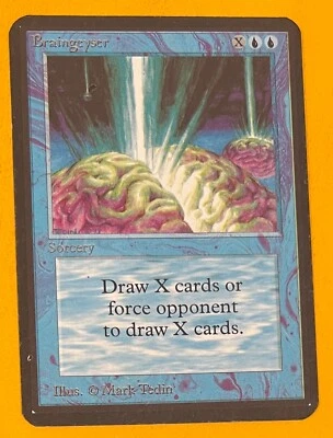 MTG BRAINGEYSER Alpha (OldManMTG 008-113) - Image 1 of 4
