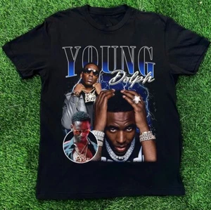 NEW Collection Young Dolph Black All Size Unisex gift Shirt - Picture 1 of 8