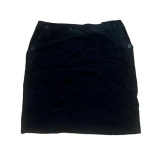 Klassischer schwarzer Minirock Größe 10 von J.Jill – vielseitige Garderobe unverzichtbar - Bild 1 von 6