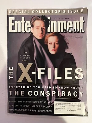 Entertainment Weekly # 355 - November 29, 2996 - Ultimate Viewer's Guide X-Files - Image 1 of 4