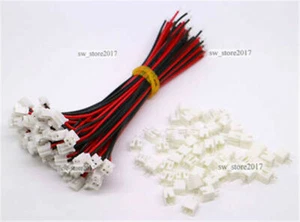 50 SET JST 2.0mm PH 2-Pin Female Connector Plug Wire Male Connector - Picture 1 of 8