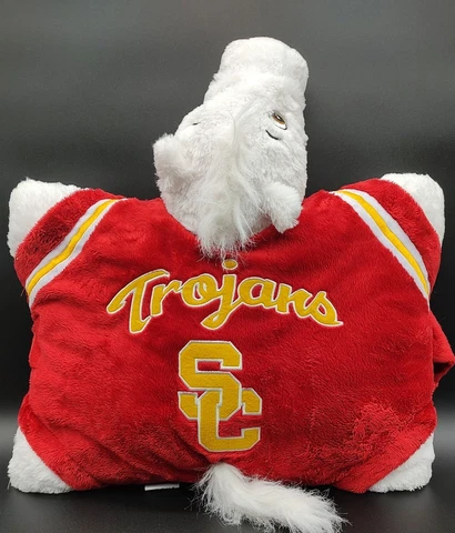 Pillow Pets 18” USC Trojans Horse Mascot Stuffed Plush Pillow 2009 Cover