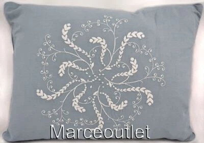 Ralph Lauren Julianne Bordado 12" x 16" Almohada Decorativa Pavo Real Foto 1 de 2