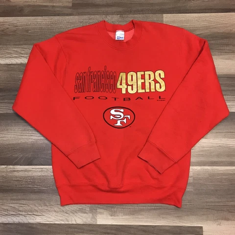 Vintage San Francisco 49ers Crewneck Sweatshirt 1994 Salem Sportswear Sz Medium Cover