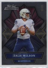 2021 Wild Card Alumination 5 Stripe /35 Zach Wilson #ABC-5 Rookie RC
