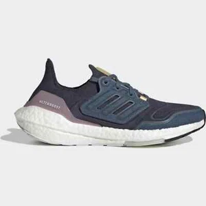 WOMENS ADIDAS ULTRABOOST 22 RUNNING SHOES - UK SIZE 5 - BLUE/WHITE - GX9157 NEW. - Picture 1 of 5