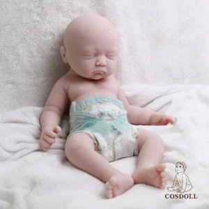 COSDOLL 17 in Newborn baby Reborn Baby Doll Platinum Silicone Baby Doll - Picture 1 of 9